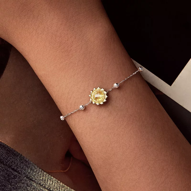 (afbeelding voor) PANDORA Stijl Zonnebloem Armband - SCB282 - Bekijken 5