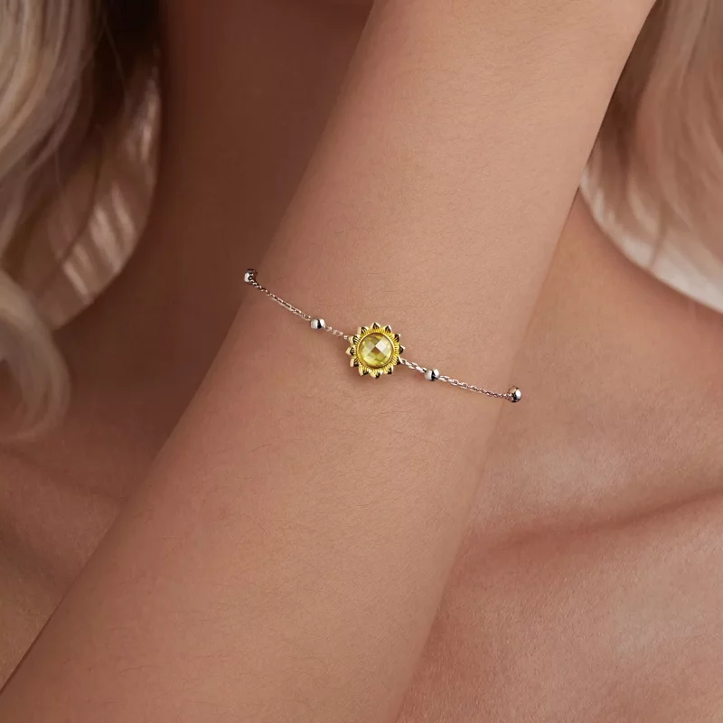 (afbeelding voor) PANDORA Stijl Zonnebloem Armband - SCB282 - Bekijken 6
