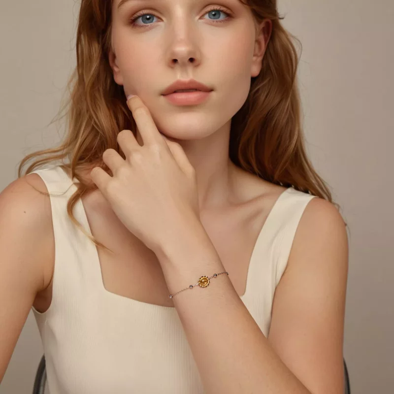 (afbeelding voor) PANDORA Stijl Zonnebloem Armband - SCB282 - Bekijken 7