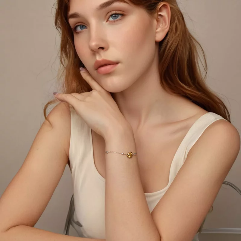 (afbeelding voor) PANDORA Stijl Zonnebloem Armband - SCB282 - Bekijken 8