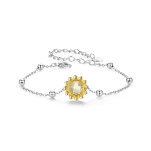 PANDORA Stijl Zonnebloem Armband - SCB282 (afbeelding voor) PANDORA Stijl Zonnebloem Armband - SCB282
