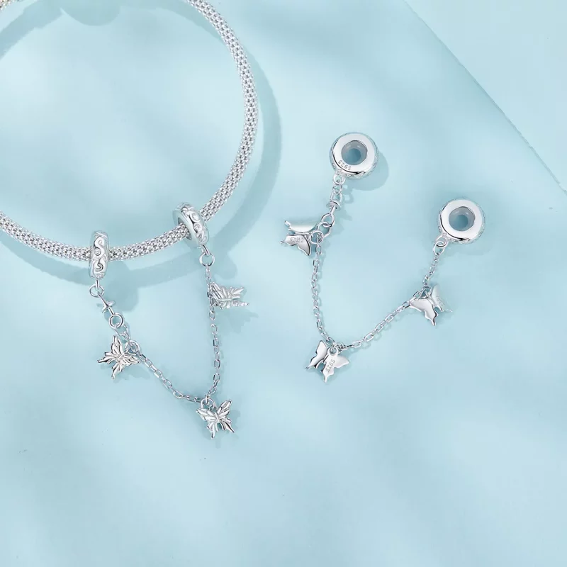 (afbeelding voor) PANDORA Style Butterfly veiligheidsketting - SCC2829 - Bekijken 4