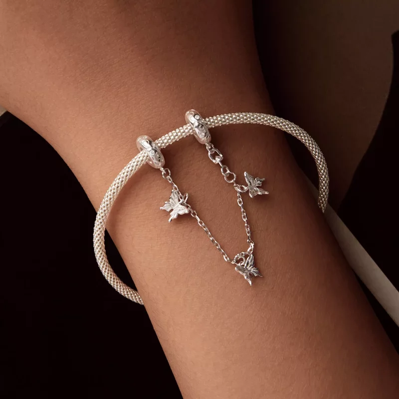 (afbeelding voor) PANDORA Style Butterfly veiligheidsketting - SCC2829 - Bekijken 6