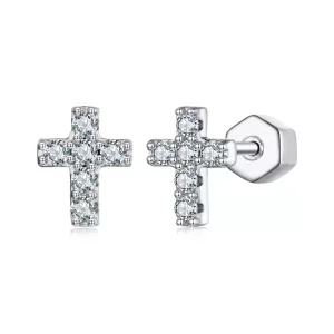 PANDORA Style Cross oorbellen (één certificaat) - MSE070 (afbeelding voor) PANDORA Style Cross oorbellen (één certificaat) - MSE070