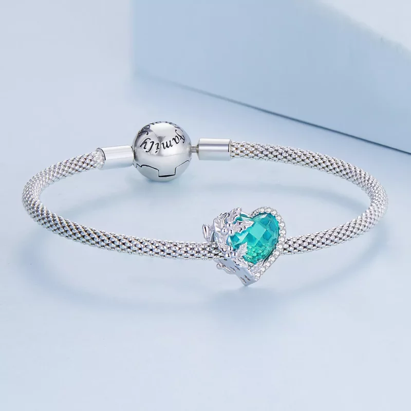 (afbeelding voor) PANDORA Style December geboortesteen hart bedel - BSC660-12 - Bekijken 4