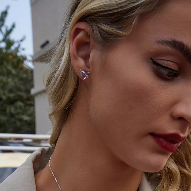 (afbeelding voor) PANDORA Style Gradient sterrenhemel oorbellen - SCE1768 - Bekijken 7