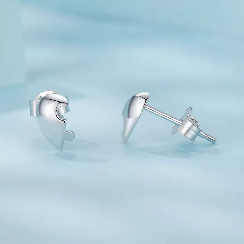 (afbeelding voor) PANDORA Style Hart puzzel oorbellen - SCE1770 - Bekijken 4