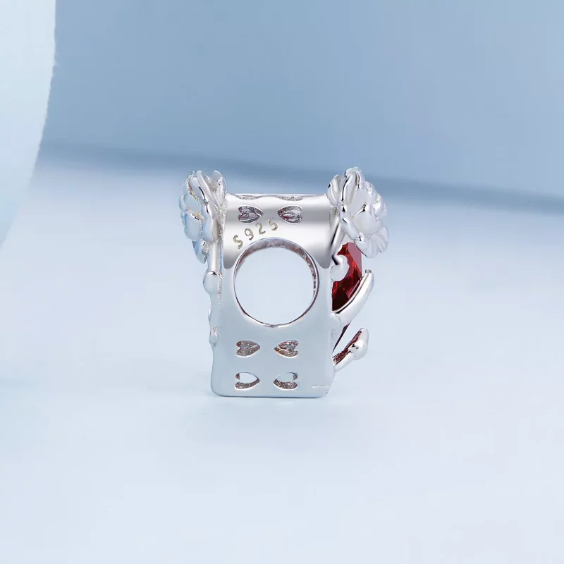(afbeelding voor) PANDORA Style Januari geboortesteen hart bedel - BSC660-1 - Bekijken 3