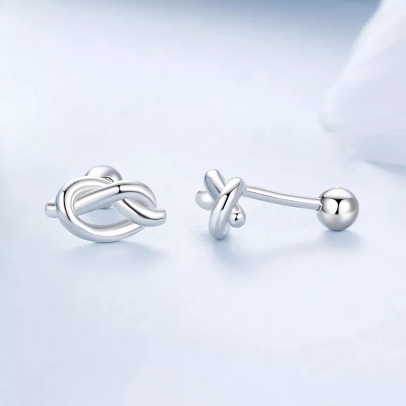 (afbeelding voor) PANDORA Style Knot oorbellen - BSE1051 - Bekijken 4