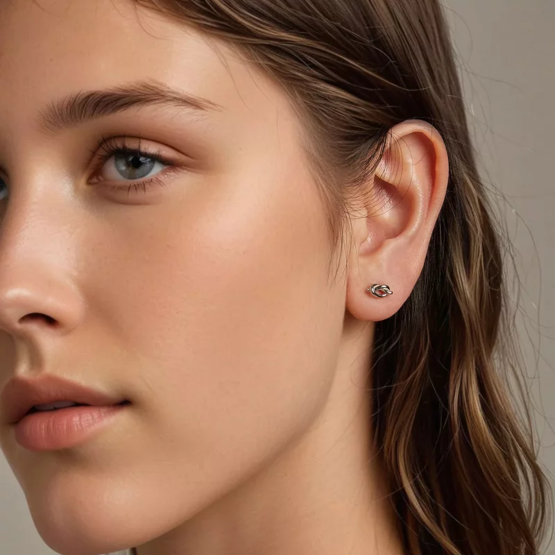 (afbeelding voor) PANDORA Style Knot oorbellen - BSE1051 - Bekijken 7