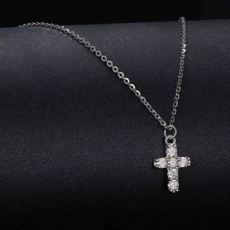 (afbeelding voor) PANDORA Style Kruis ketting (met één certificaat) - MSN039 - Bekijken 2