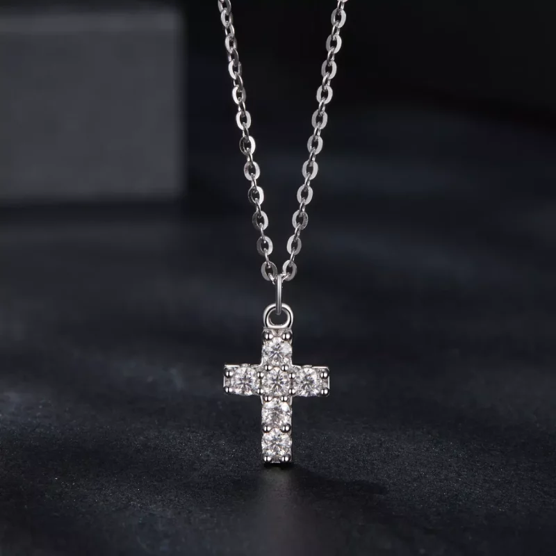 (afbeelding voor) PANDORA Style Kruis ketting (met één certificaat) - MSN039 - Bekijken 3
