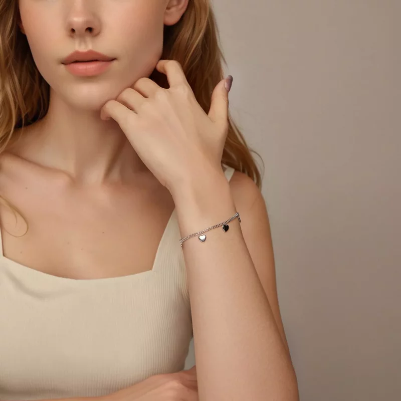 (afbeelding voor) PANDORA Style Love dubbellaagse kralenarmband - BSB190 - Bekijken 8