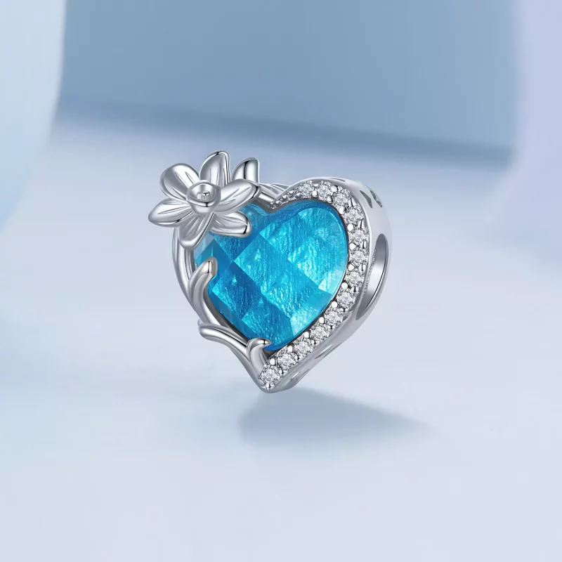 (afbeelding voor) PANDORA Style Maart geboortesteen hart bedel - BSC660-3 - Bekijken 2