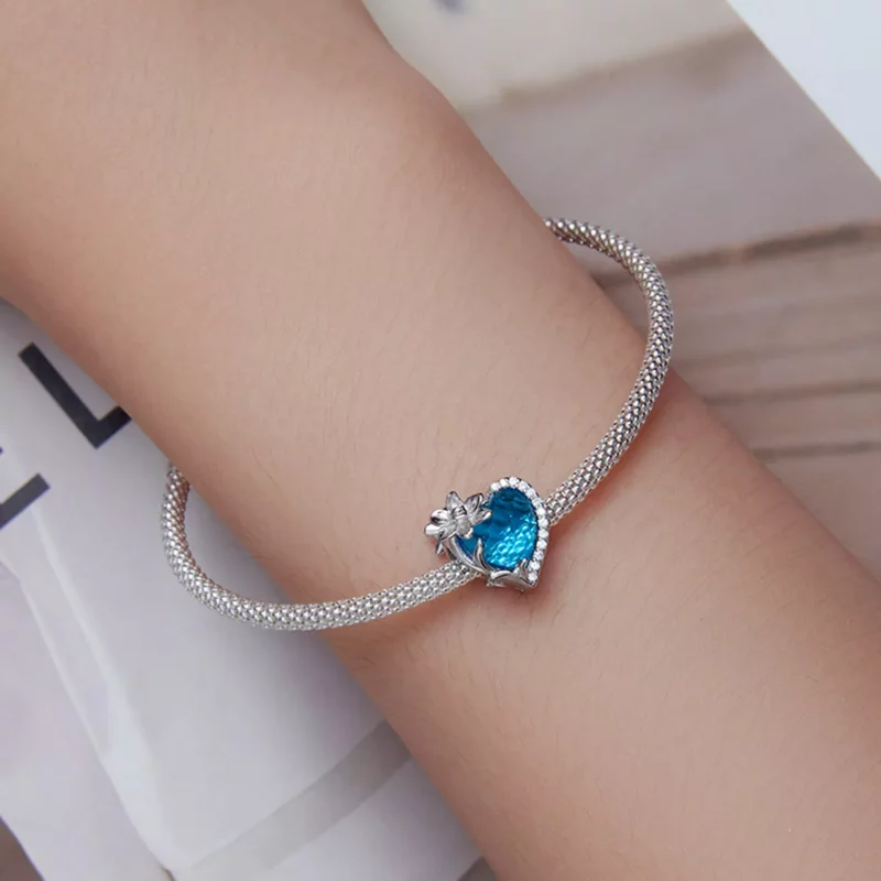 (afbeelding voor) PANDORA Style Maart geboortesteen hart bedel - BSC660-3 - Bekijken 6