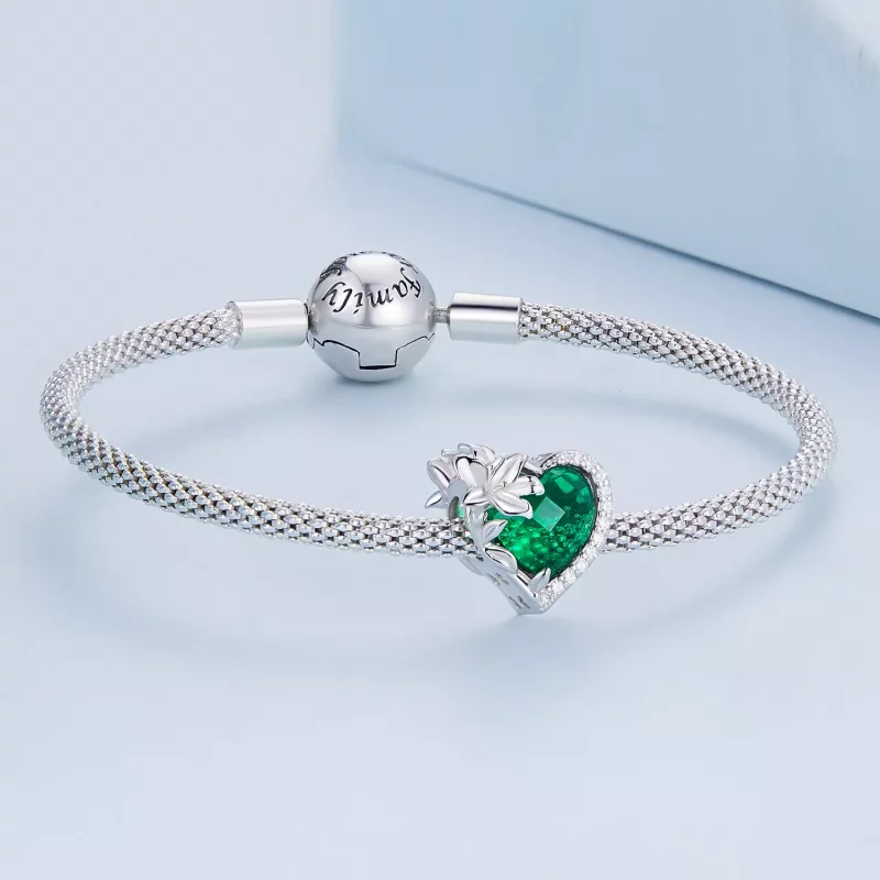 (afbeelding voor) PANDORA Style Mei geboortesteen hart bedel - BSC660-5 - Bekijken 4