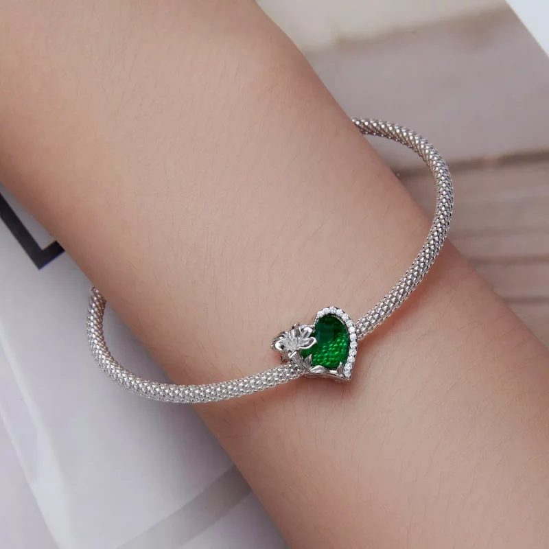 (afbeelding voor) PANDORA Style Mei geboortesteen hart bedel - BSC660-5 - Bekijken 6