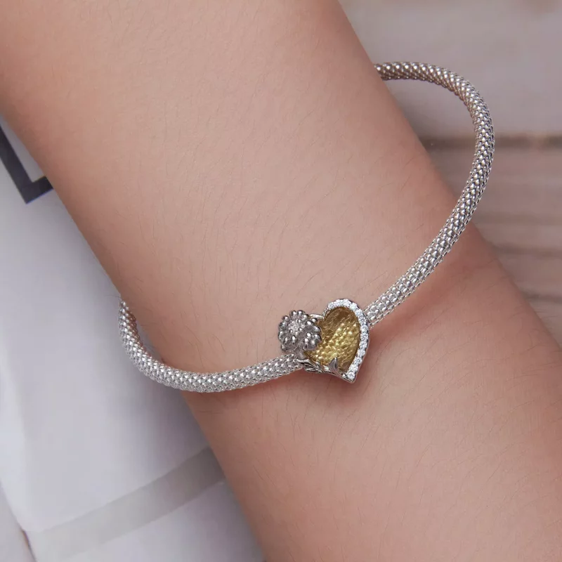 (afbeelding voor) PANDORA Style November geboortesteen hart bedel - BSC660-11 - Bekijken 6