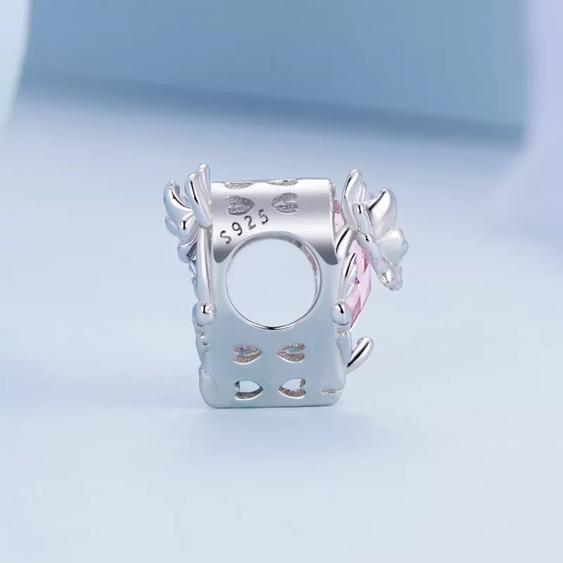 (afbeelding voor) PANDORA Style Oktober geboortesteen hart bedel - BSC660-10 - Bekijken 3