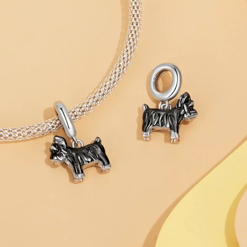 (afbeelding voor) PANDORA Style Schnauzer-hanger - SCC2835 - Bekijken 4
