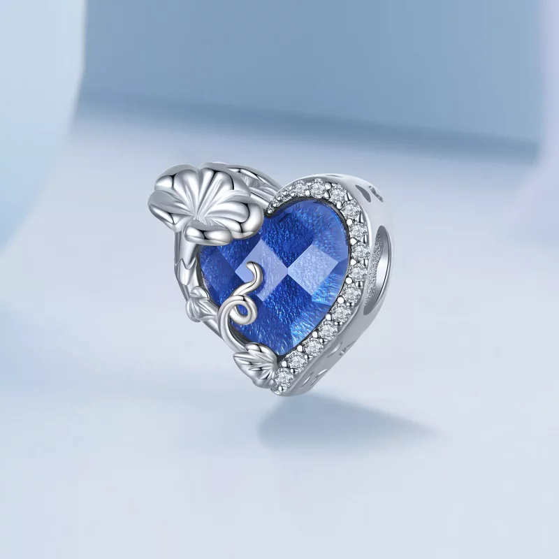 (afbeelding voor) PANDORA Style September geboortesteen hart bedel - BSC660-9 - Bekijken 2