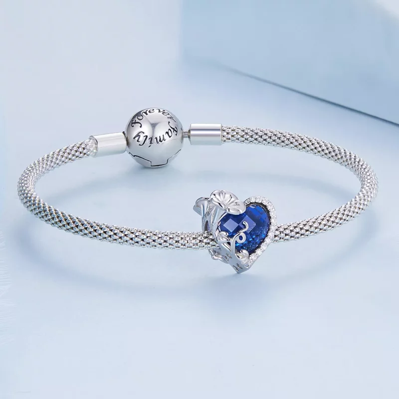 (afbeelding voor) PANDORA Style September geboortesteen hart bedel - BSC660-9 - Bekijken 4