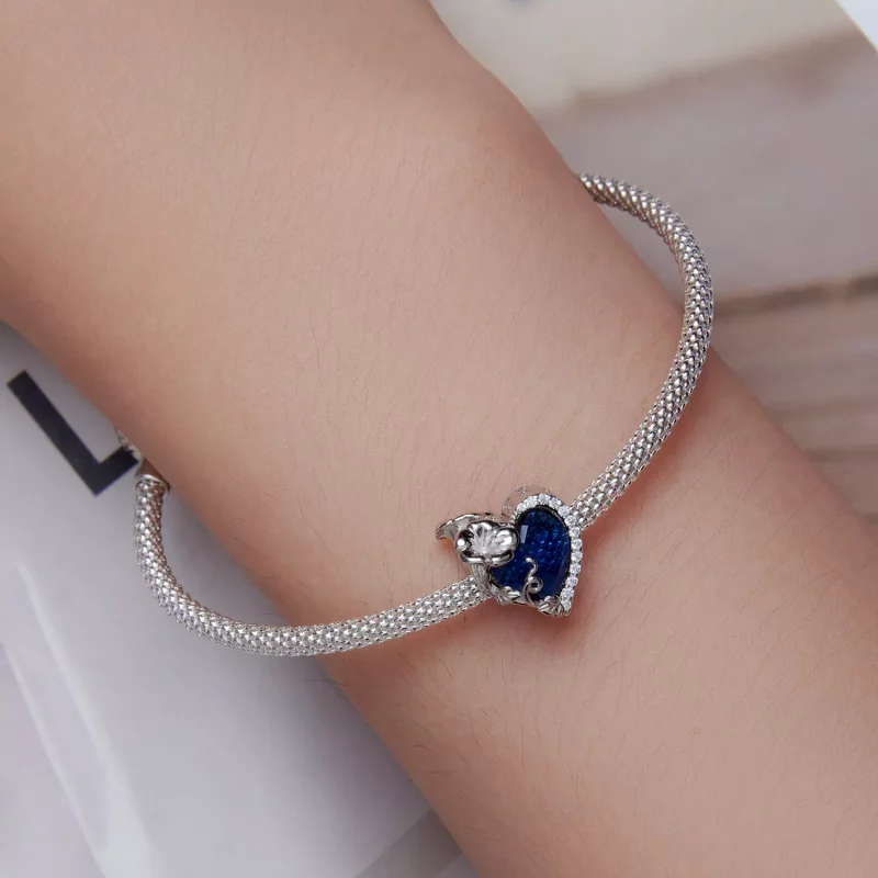 (afbeelding voor) PANDORA Style September geboortesteen hart bedel - BSC660-9 - Bekijken 6