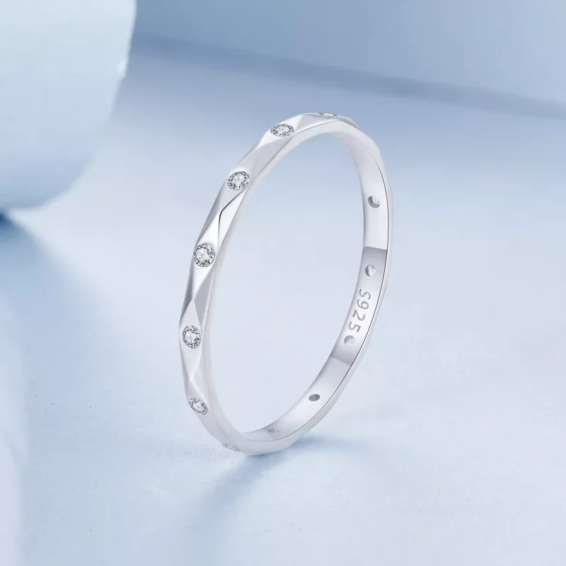 (afbeelding voor) PANDORA Style Shining diamant kleine enkele ring - BSR578 - Bekijken 2