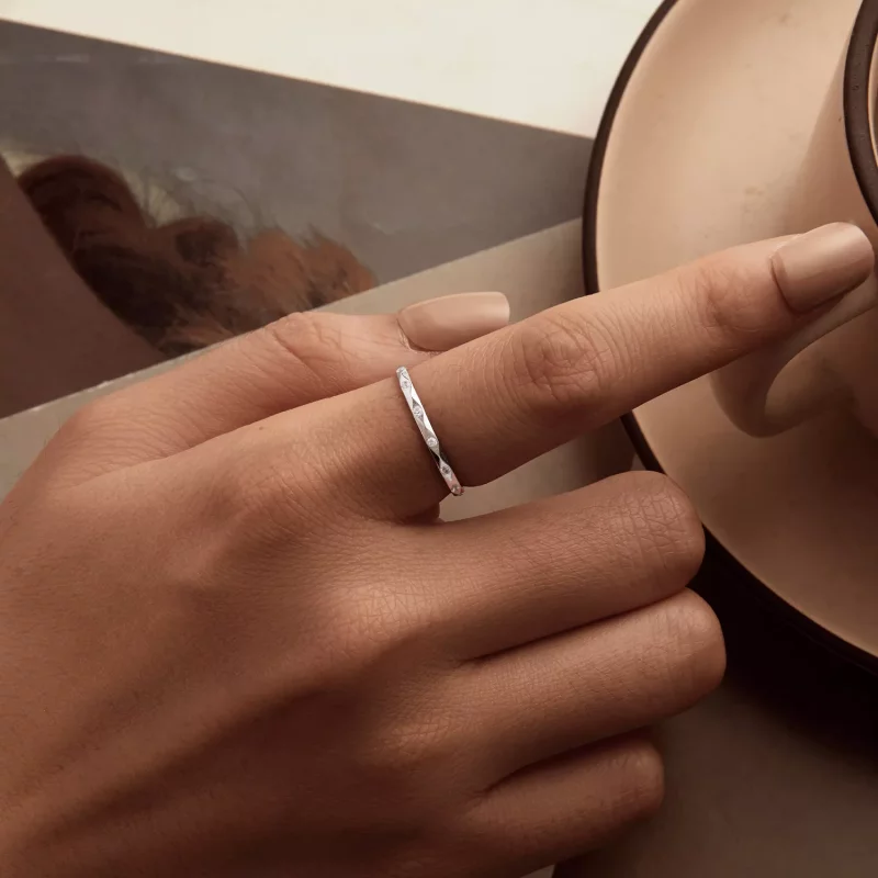 (afbeelding voor) PANDORA Style Shining diamant kleine enkele ring - BSR578 - Bekijken 5