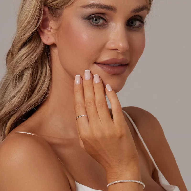 (afbeelding voor) PANDORA Style Shining diamant kleine enkele ring - BSR578 - Bekijken 7
