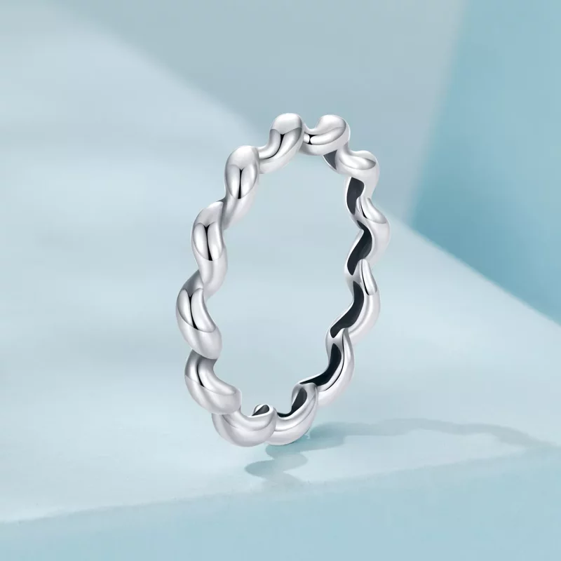 (afbeelding voor) PANDORA Style Twisted metalen ring - SCR1047 - Bekijken 2