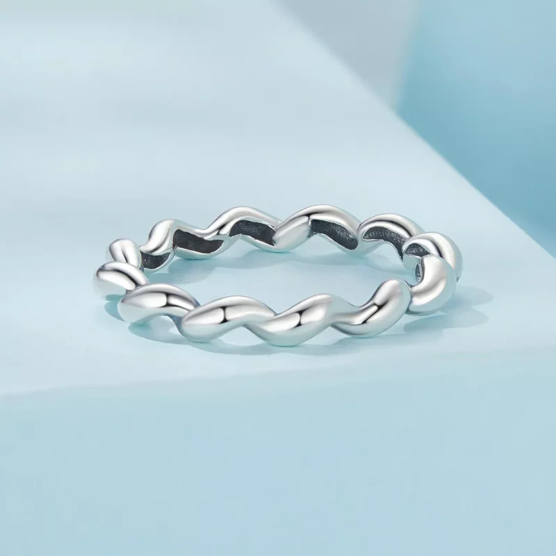 (afbeelding voor) PANDORA Style Twisted metalen ring - SCR1047 - Bekijken 3