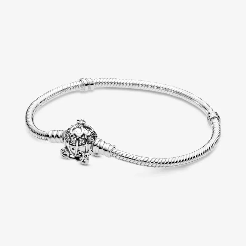 (afbeelding voor) Disney Cinderella Pumpkin Coach Clasp Pandora Moments Bracelet - 599190C01