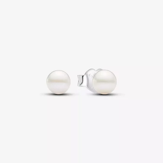 (afbeelding voor) Pandora Behandelde Gecultiveerde Zoetwaterparel Oorknopjes 4,5 mm - 293168C01