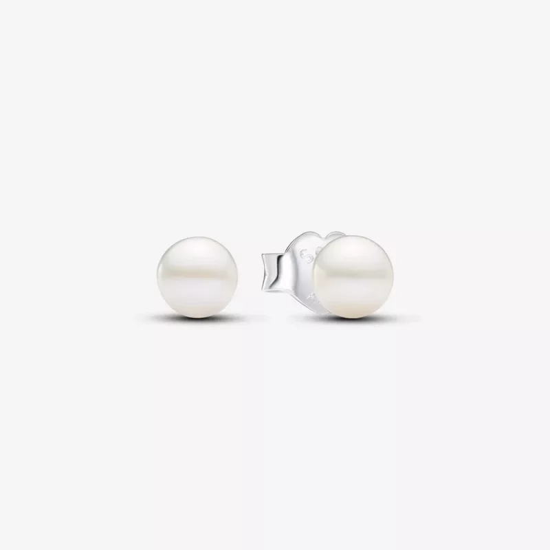 (afbeelding voor) Pandora Behandelde Gecultiveerde Zoetwaterparel Oorknopjes 4,5 mm - 293168C01