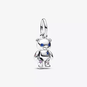 Pandora Beweegbare Teddybeer Hangende Bedel - 792986C01 (afbeelding voor) Pandora Beweegbare Teddybeer Hangende Bedel - 792986C01
