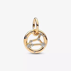 Pandora Dierenriem hangende bedel Leeuw - 762725C01 (afbeelding voor) Pandora Dierenriem hangende bedel Leeuw - 762725C01