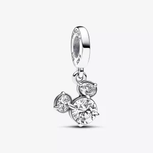 Pandora Disney Mickey Mouse Sprankelend Hoofd Silhouet Hangende Bedel - 793031C01 (afbeelding voor) Pandora Disney Mickey Mouse Sprankelend Hoofd Silhouet Hangende Bedel - 793031C01