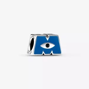 Pandora Disney Pixar Monsters en Co. Logo M bedel - 792753C01 (afbeelding voor) Pandora Disney Pixar Monsters en Co. Logo M bedel - 792753C01