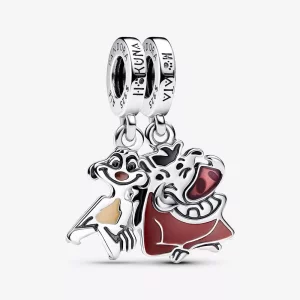Pandora Disney The Lion King Simba, Pumbaa & Timon Deelbare Hangende Bedel - 793357C01 (afbeelding voor) Pandora Disney The Lion King Simba, Pumbaa & Timon Deelbare Hangende Bedel - 793357C01