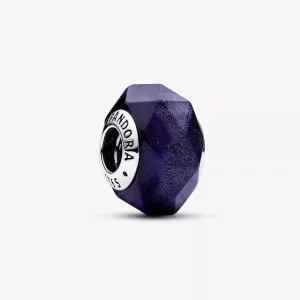Pandora Gefacetteerde Blauwe Muranoglazen Bedel - 792984C00 (afbeelding voor) Pandora Gefacetteerde Blauwe Muranoglazen Bedel - 792984C00