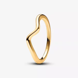 Pandora Gepolijste golvende ring - 163095C00 (afbeelding voor) Pandora Gepolijste golvende ring - 163095C00