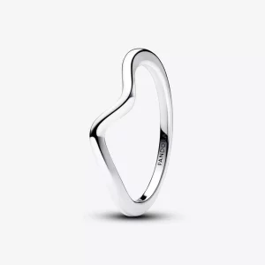 Pandora Gepolijste golvende ring - 193095C00 (afbeelding voor) Pandora Gepolijste golvende ring - 193095C00