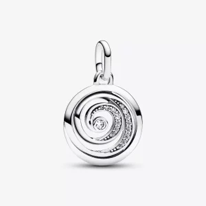 Pandora Gratitude Spiraal Medaillon Bedel - 793046C01 (afbeelding voor) Pandora Gratitude Spiraal Medaillon Bedel - 793046C01