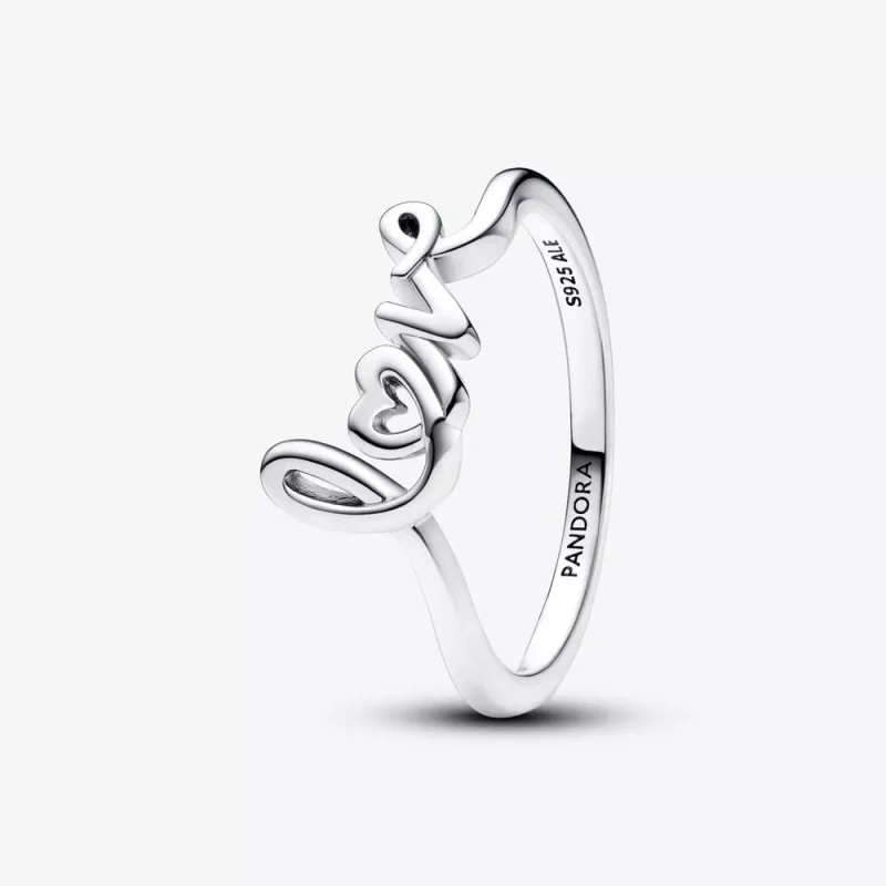 (afbeelding voor) Pandora Handgeschreven love ring - 193058C00