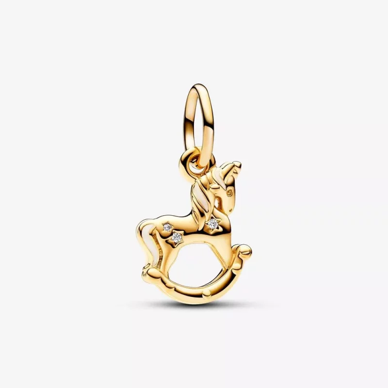 (afbeelding voor) Pandora Hobbeleenhoorn Hangende Bedel - 762978C01
