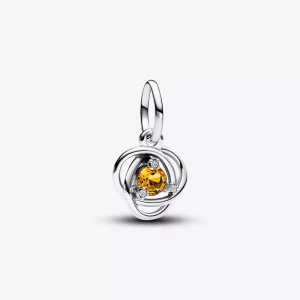(afbeelding voor) Pandora Honingkleurige Oneindigheidscirkel Hangende Bedel - 793125C11