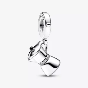 Pandora Koffiepot Hangende Bedel - 792679C01 (afbeelding voor) Pandora Koffiepot Hangende Bedel - 792679C01