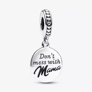 Pandora Mama Graveerbare Hangende Bedel - 793204C01 (afbeelding voor) Pandora Mama Graveerbare Hangende Bedel - 793204C01