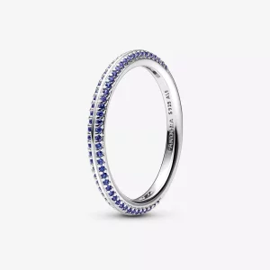 Pandora ME Blue Pavé Ring - 199679C03 (afbeelding voor) Pandora ME Blue Pavé Ring - 199679C03